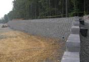 Allied Concrete segmental retaining wall